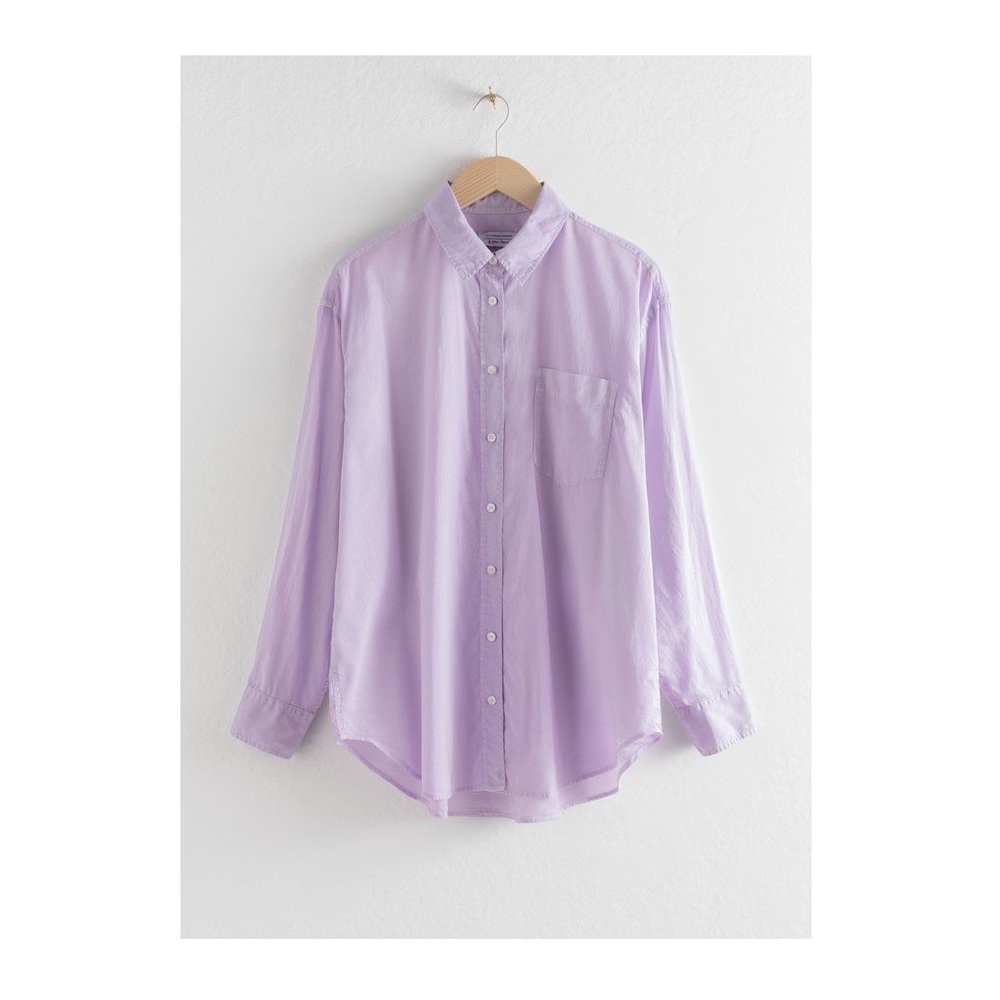 NWT | &Other Stories Oversized Cotton Shirt
